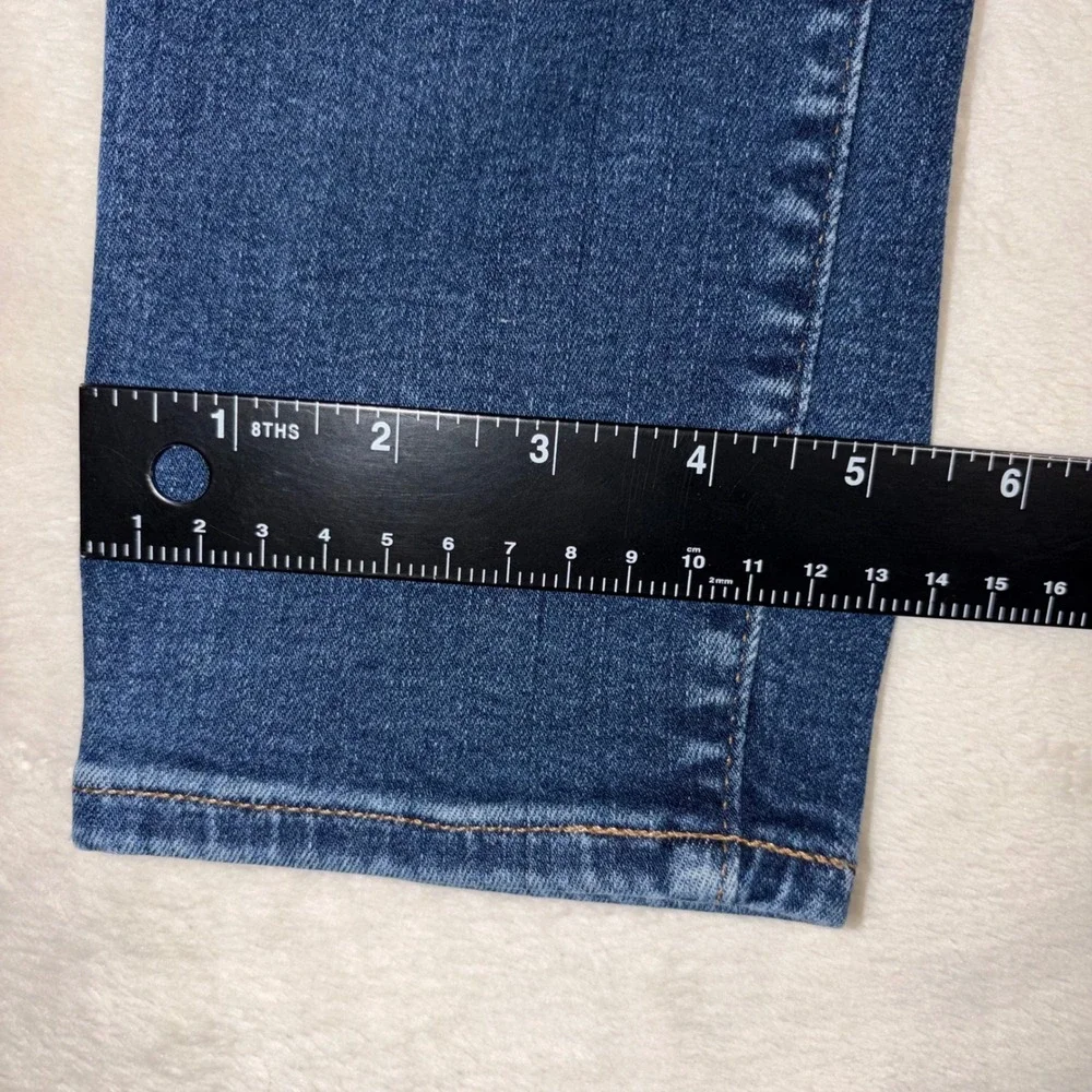Madewell 10 High-Rise Skinny Jeans Blue Denim Size 26 Indigo Stretch Womens
